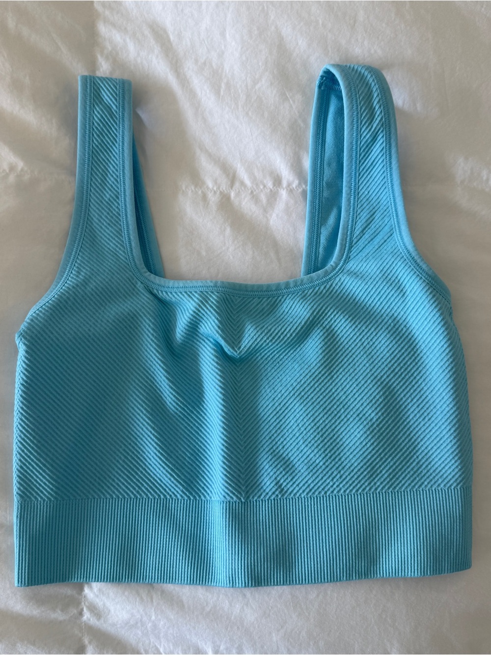 All in Motion blue workout top